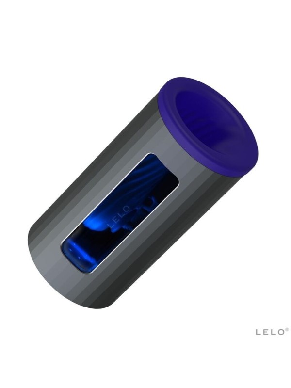 LELO - F1S V2 MASTURBADOR CON TECNOLOGIA SDK AZUL Y METAL