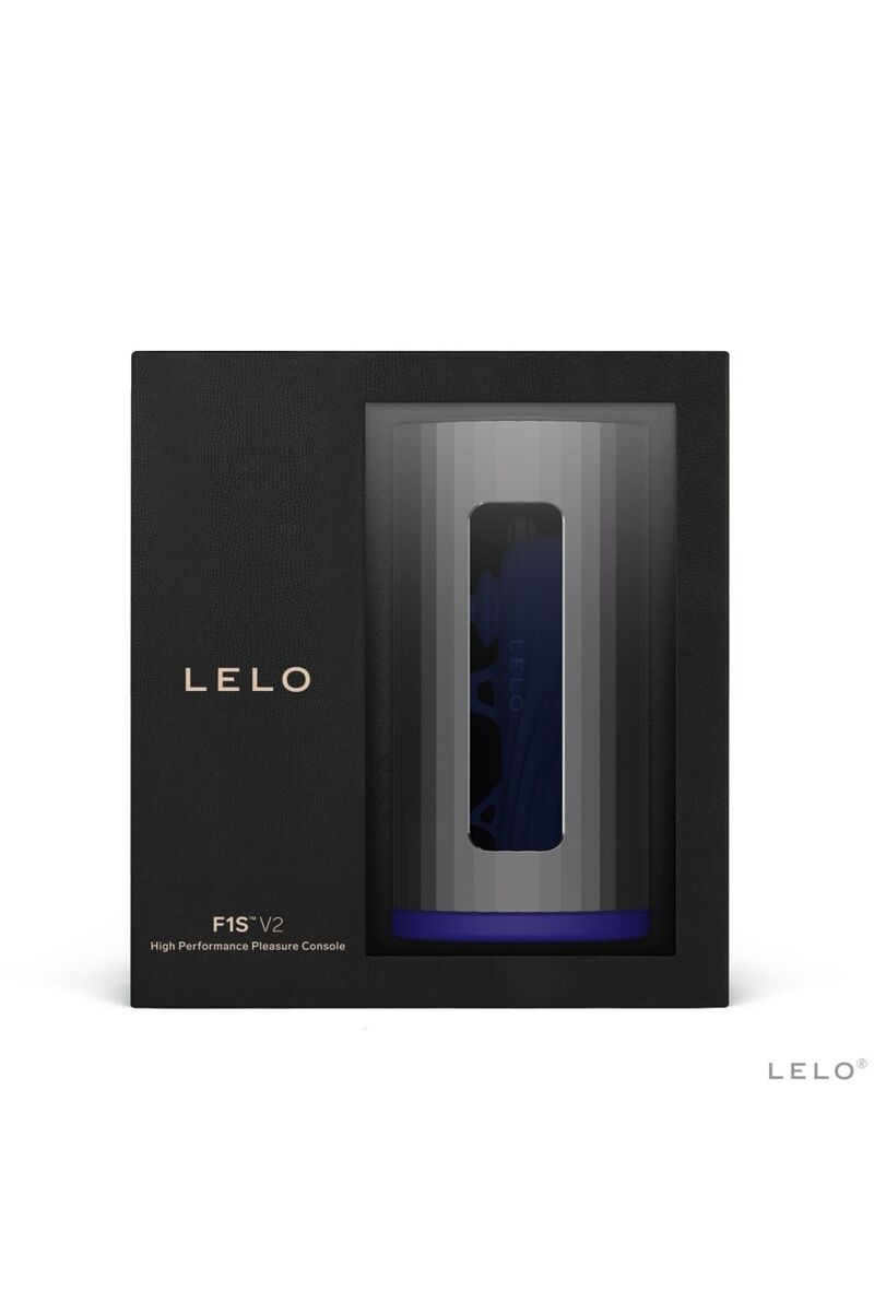 LELO - F1S V2 MASTURBADOR CON TECNOLOGIA SDK AZUL Y METAL