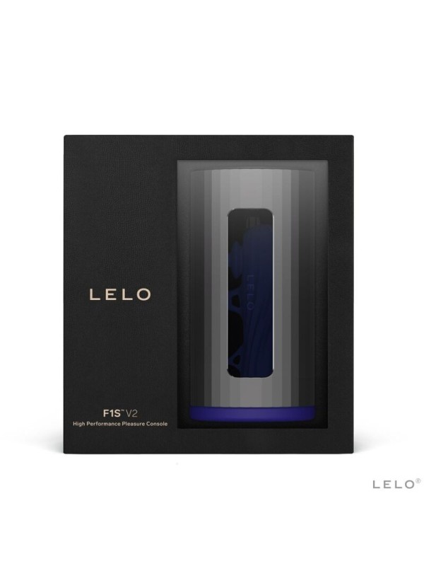 LELO - F1S V2 MASTURBADOR CON TECNOLOGIA SDK AZUL Y METAL
