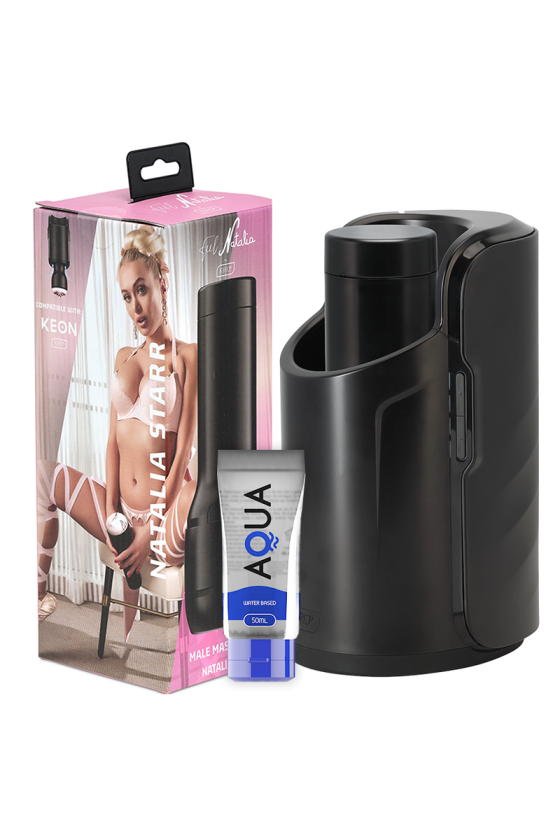 KIIROO - KEON + FEEL NATALIA STARR + LUBRICANTE AQUA QUALITY 50 ML