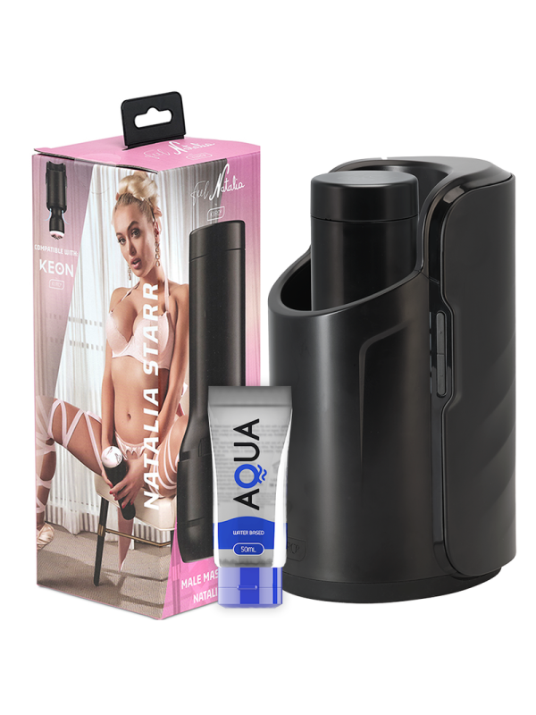 KIIROO - KEON + FEEL NATALIA STARR + LUBRICANTE AQUA QUALITY 50 ML