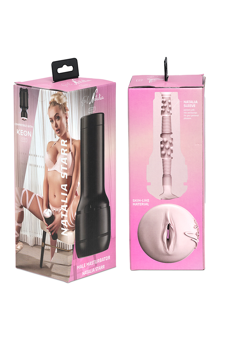 KIIROO - KEON + FEEL NATALIA STARR + LUBRICANTE AQUA QUALITY 50 ML