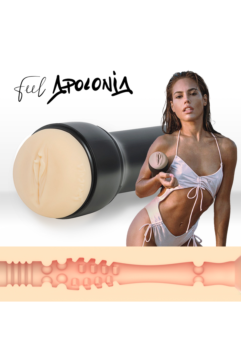 KIIROO - KEON + FEEL STROKER APOLONIA LAPIEDRA + LUBRICANTE