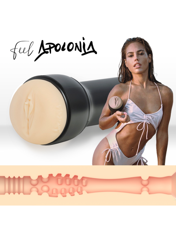 KIIROO - KEON + FEEL STROKER APOLONIA LAPIEDRA + LUBRICANTE