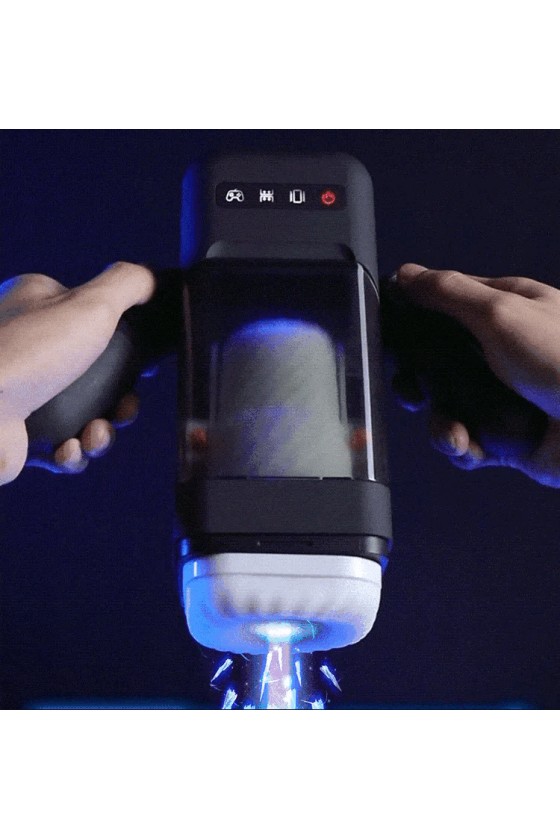 GAME CUP - MASTURBADOR MASCULINO CON VIBRACIÓN Y FUNCIÓN CALOR