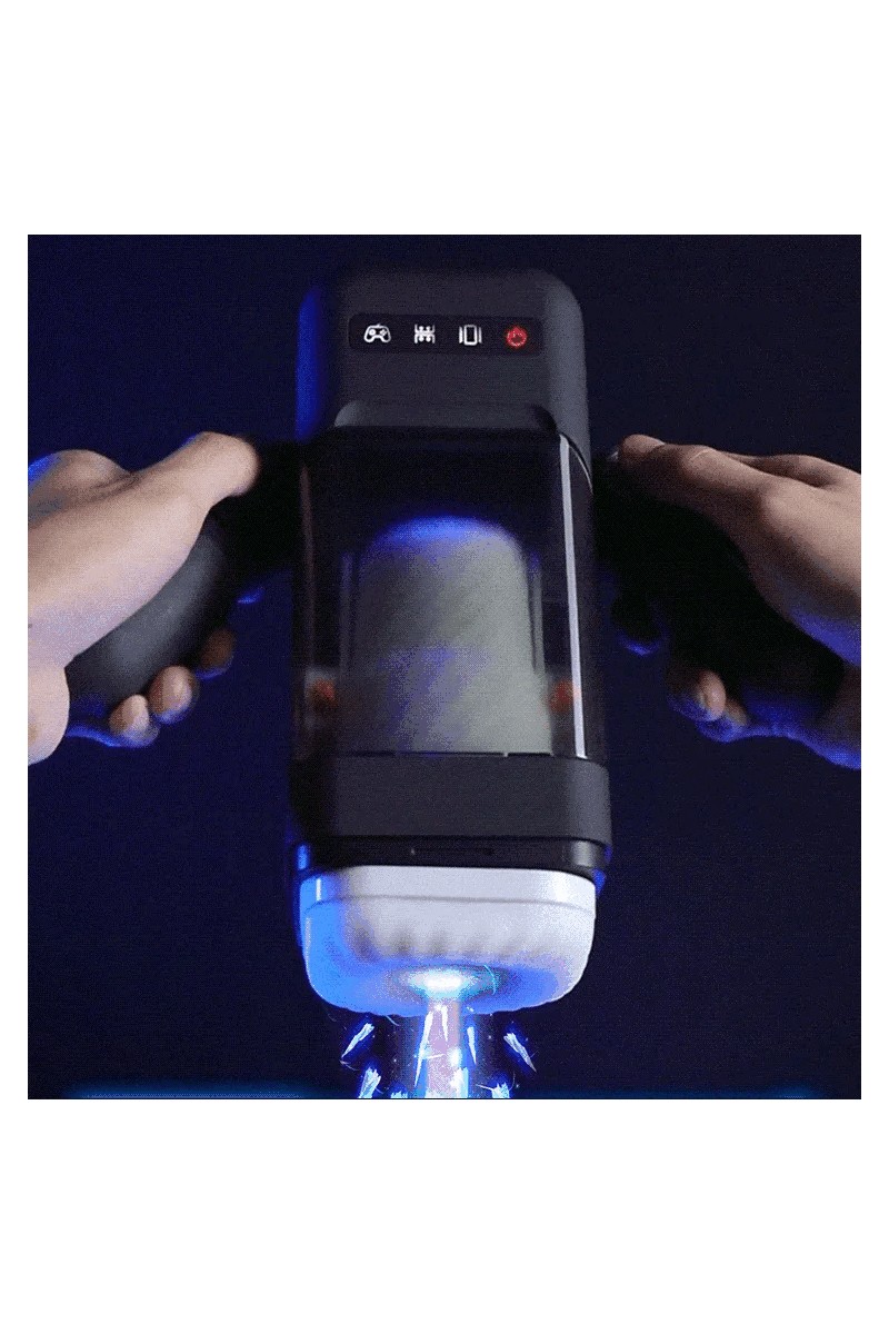 GAME CUP - MASTURBADOR MASCULINO CON VIBRACIÓN Y FUNCIÓN CALOR