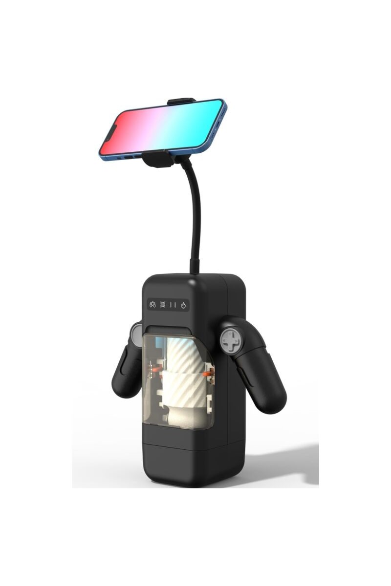 GAME CUP - MASTURBADOR MASCULINO CON VIBRACIÓN Y FUNCIÓN CALOR