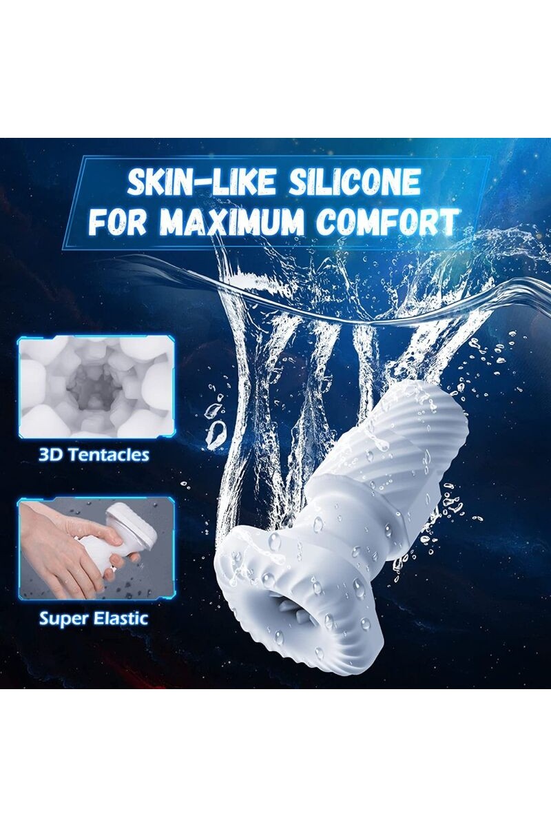 GAME CUP - MASTURBADOR MASCULINO CON VIBRACIÓN Y FUNCIÓN CALOR