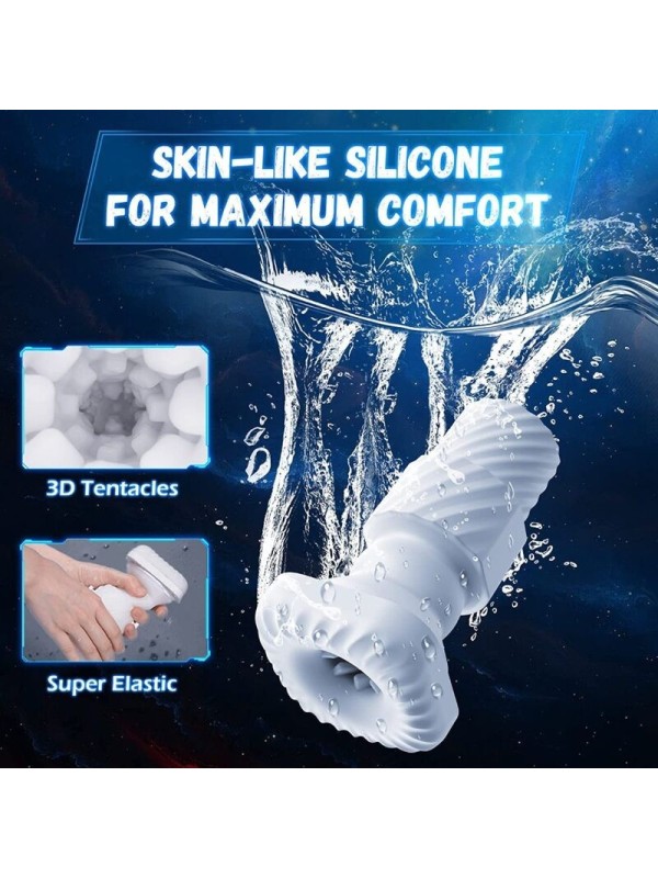 GAME CUP - MASTURBADOR MASCULINO CON VIBRACIÓN Y FUNCIÓN CALOR