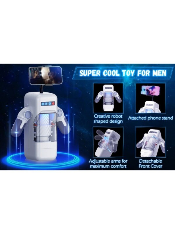 GAME CUP - MASTURBADOR MASCULINO CON VIBRACIÓN Y FUNCIÓN CALOR