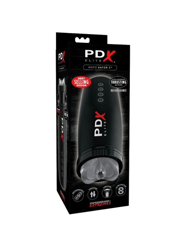 PDX ELITE - MASTURBADOR STROKER ULTRA-POWERFUL RECARGABLE