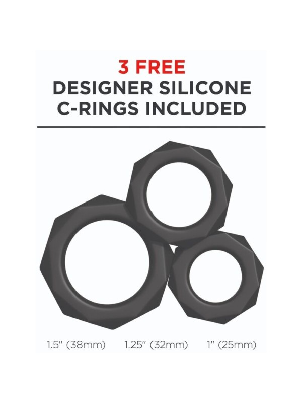 PDX ELITE - MASTURBADOR STROKER EXTENDER PRO VIBRADOR