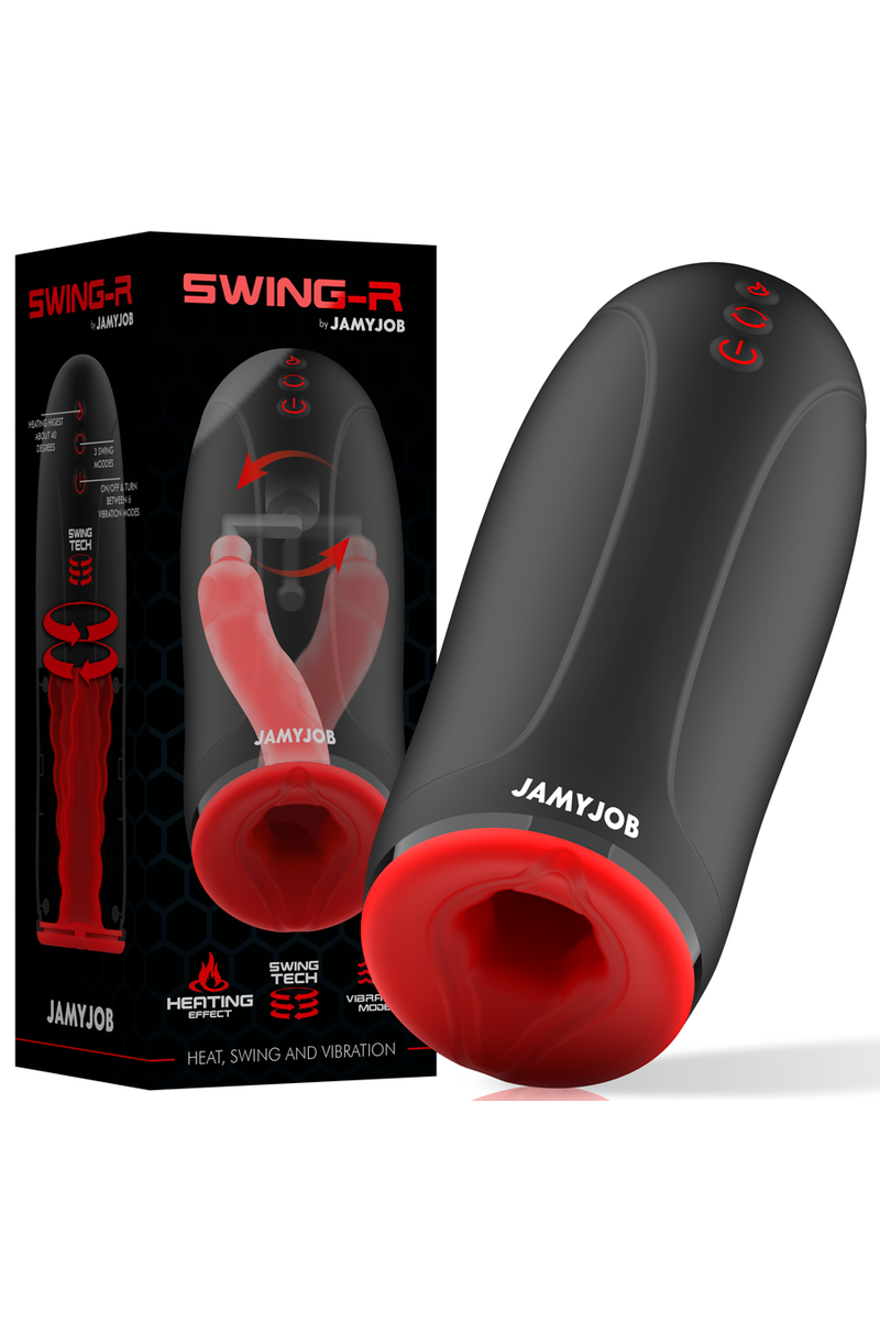 JAMYJOB - SWING-R MASTURBADOR DE CALOR, OSCILACIÓN Y VIBRACIÓN