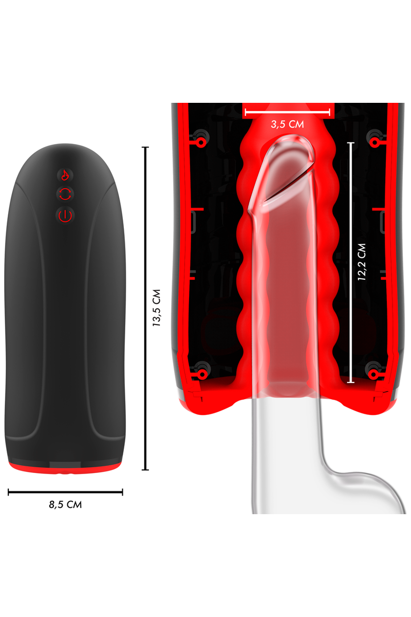 JAMYJOB - SWING-R MASTURBADOR DE CALOR, OSCILACIÓN Y VIBRACIÓN