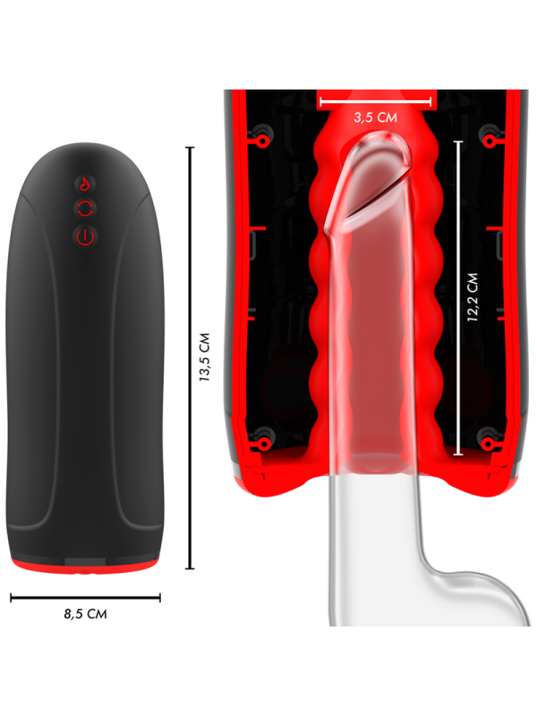 JAMYJOB - SWING-R MASTURBADOR DE CALOR, OSCILACIÓN Y VIBRACIÓN