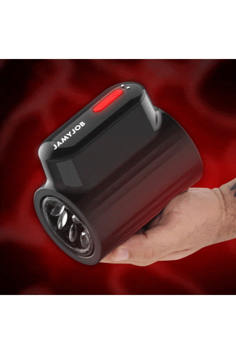 JAMYJOB - VORTEX MASTURBADOR TURBO CON EMPUJE Y ROTACIÓN 360