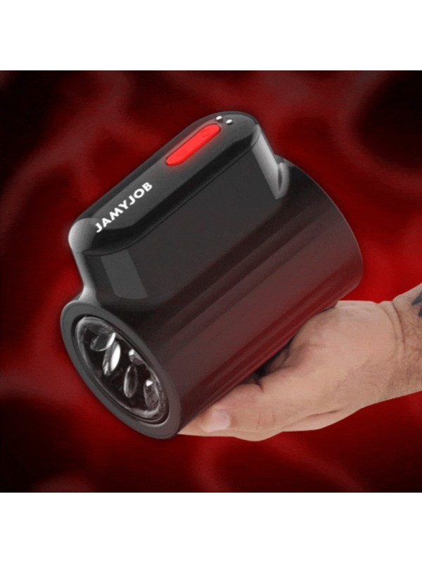 JAMYJOB - VORTEX MASTURBADOR TURBO CON EMPUJE Y ROTACIÓN 360