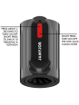 JAMYJOB - VORTEX MASTURBADOR TURBO CON EMPUJE Y ROTACIÓN 360