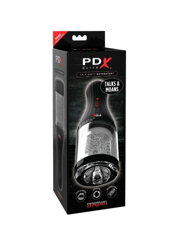 PDX ELITE - MASTURBADOR CON SONIDO TALK DIRTY ROTOBATOR
