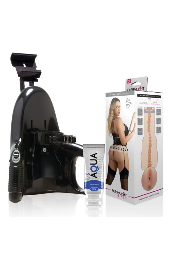 FLESHLIGHT - MIA MALKOVA BOSS LEVEL + UNIVERSALLAUNCH + LUBRICANTE50ML