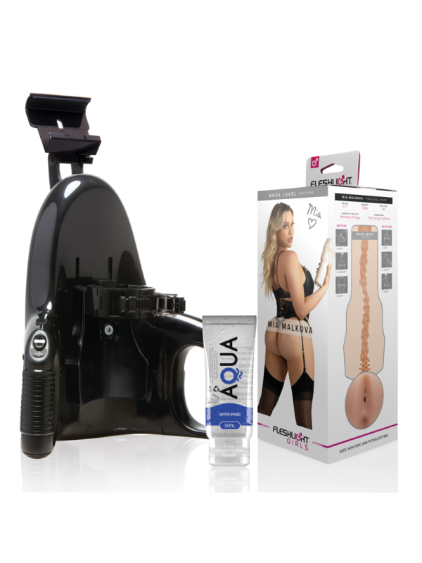 FLESHLIGHT - MIA MALKOVA BOSS LEVEL + UNIVERSALLAUNCH + LUBRICANTE50ML