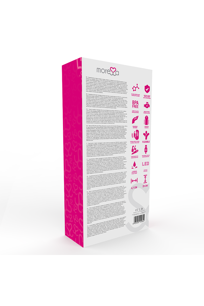 MORESSA - ODILON PREMIUM SILICONE RECARGABLE