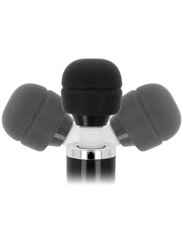 INTENSE - KEANU WAND MASAJEADOR NEGRO