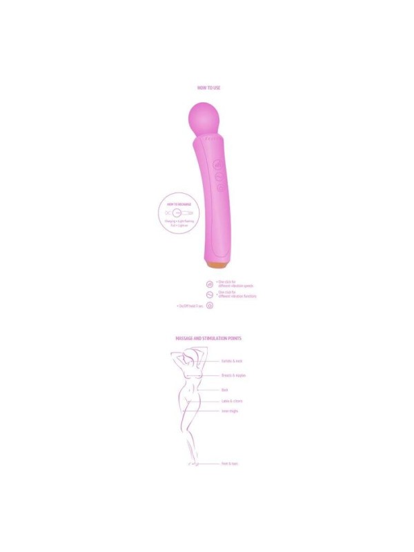 XOCOON - THE CURVED WAND FUCSIA