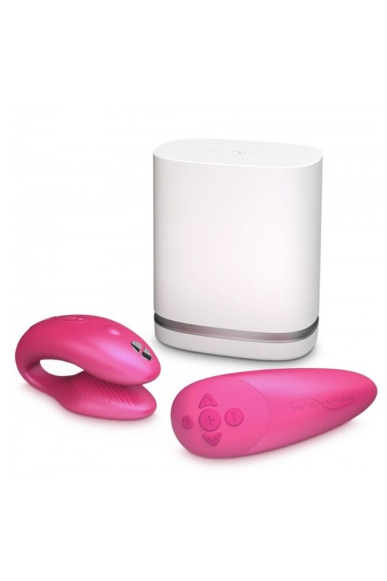 WE-VIBE - CHORUS VIBRADOR PAREJAS CON CONTROL SQUEEZE ROSA