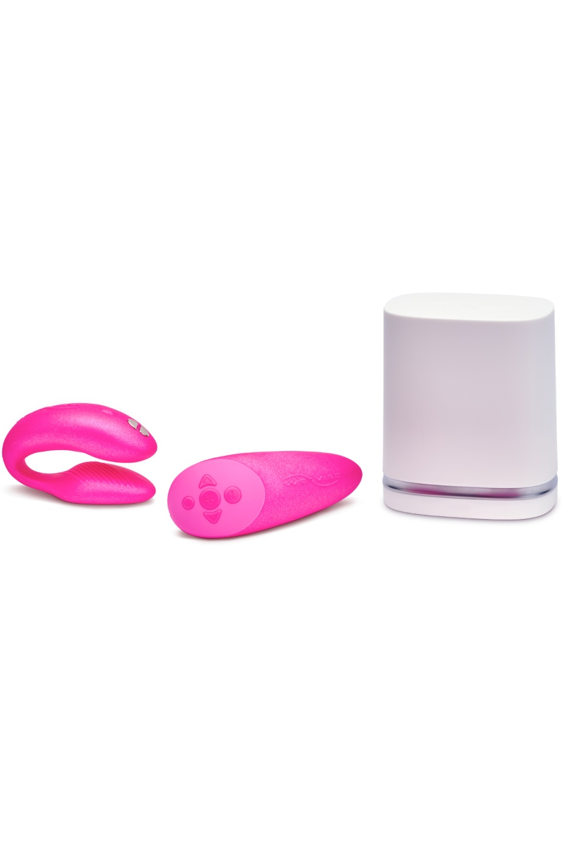 WE-VIBE - CHORUS VIBRADOR PAREJAS CON CONTROL SQUEEZE ROSA