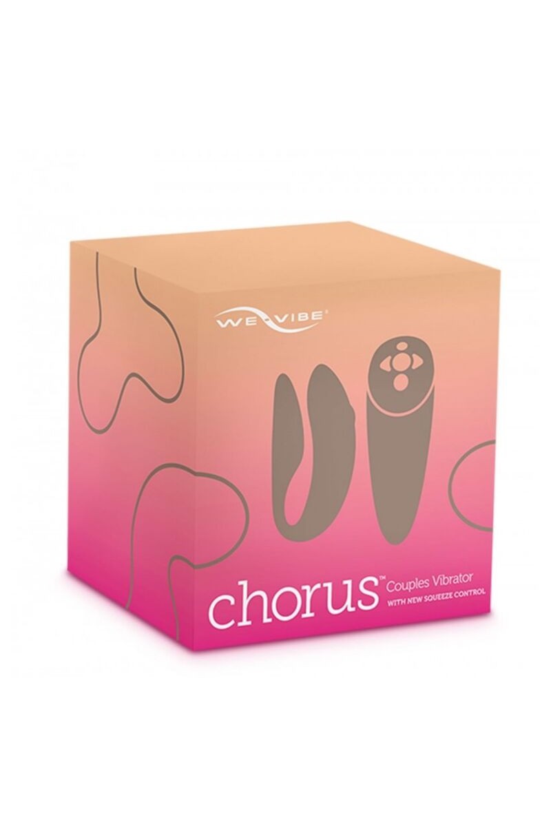 WE-VIBE - CHORUS VIBRADOR PAREJAS CON CONTROL SQUEEZE ROSA