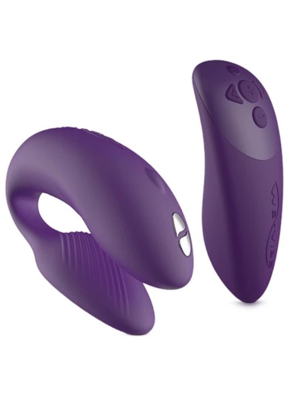 WE-VIBE - CHORUS VIBRADOR PAREJAS CON CONTROL SQUEEZE LILA