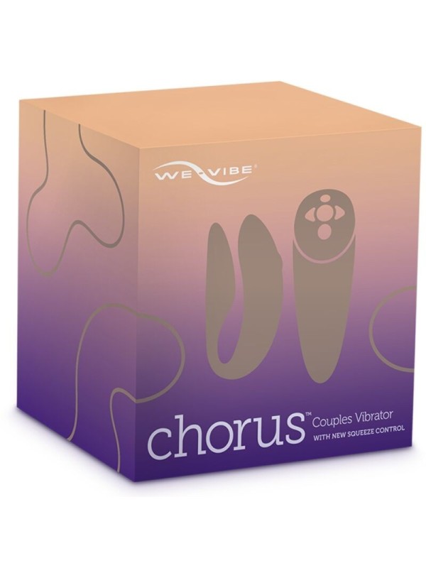 WE-VIBE - CHORUS VIBRADOR PAREJAS CON CONTROL SQUEEZE LILA