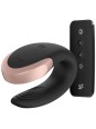SATISFYER - APP DOUBLE LOVE VIBRADOR PAREJAS LUXURY NEGRO