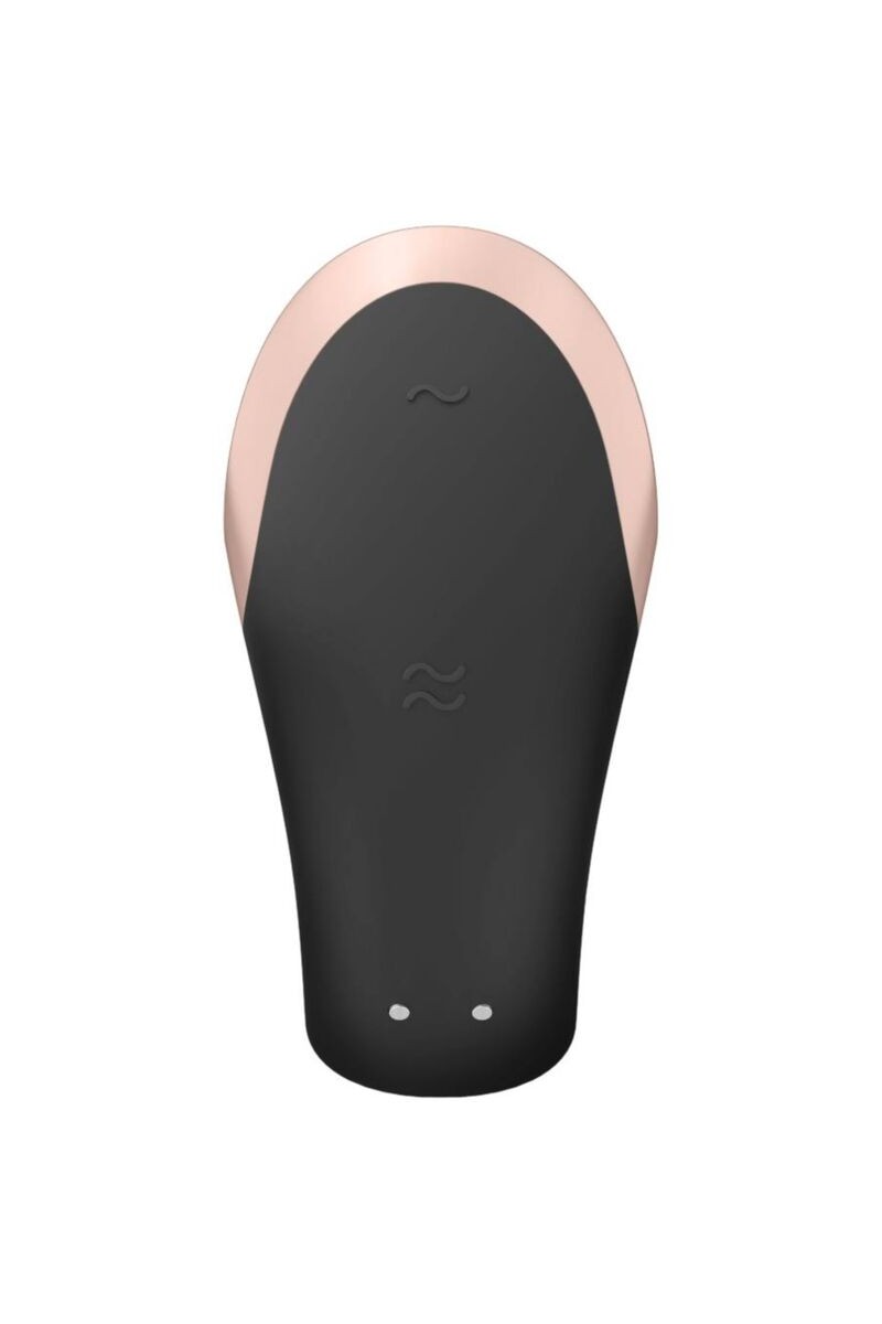 SATISFYER - APP DOUBLE LOVE VIBRADOR PAREJAS LUXURY NEGRO