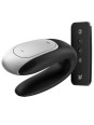 SATISFYER - DOUBLE FUN PARTNER VIBRADOR NEGRO