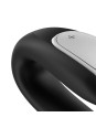 SATISFYER - DOUBLE FUN PARTNER VIBRADOR NEGRO