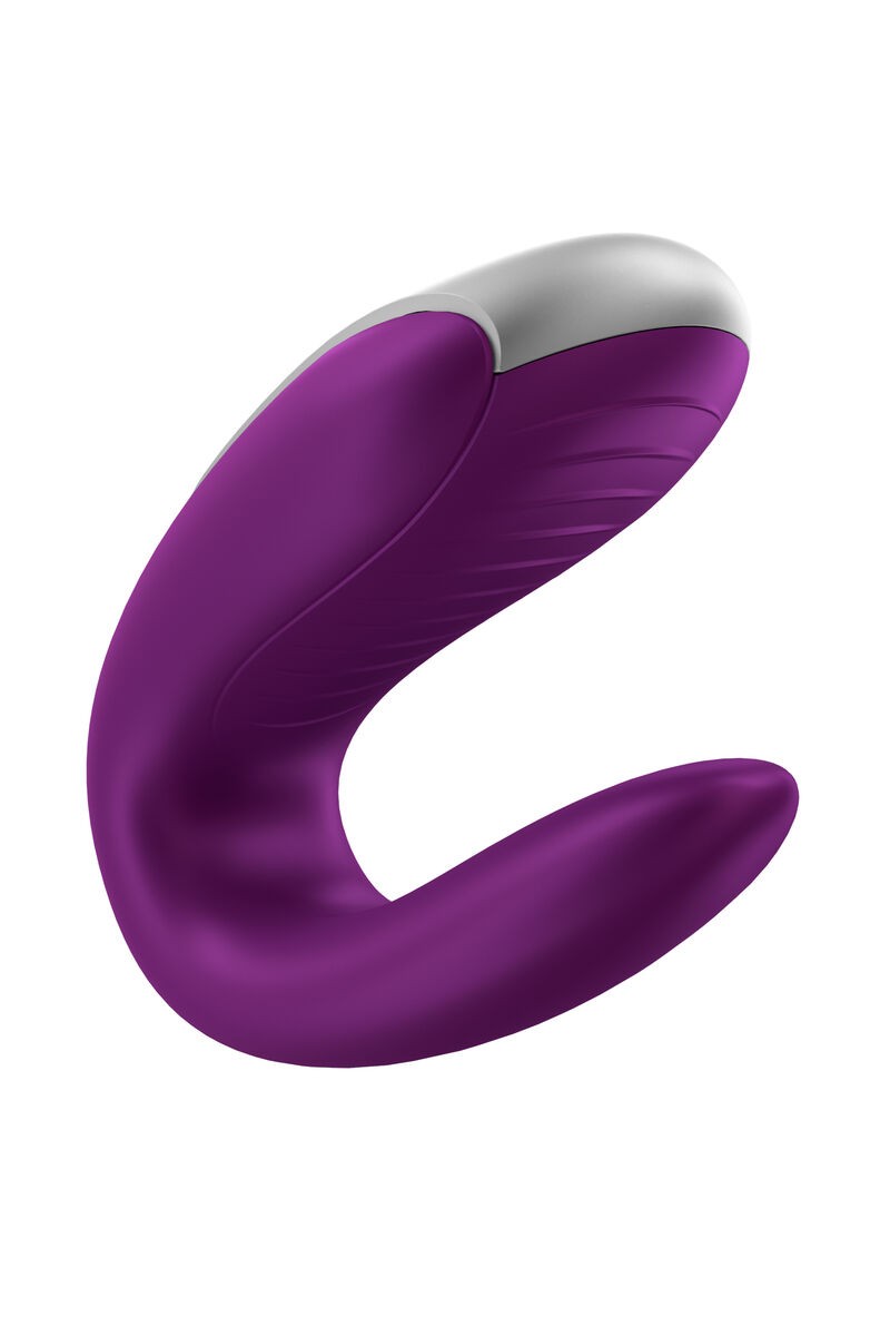 SATISFYER - DOUBLE FUN PARTNER VIBRADOR LILA