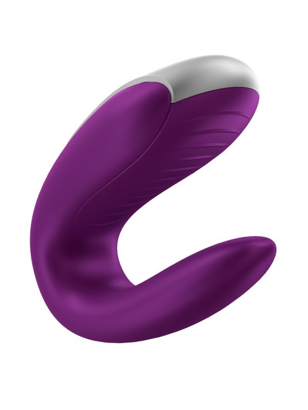 SATISFYER - DOUBLE FUN PARTNER VIBRADOR LILA