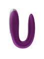 SATISFYER - DOUBLE FUN PARTNER VIBRADOR LILA