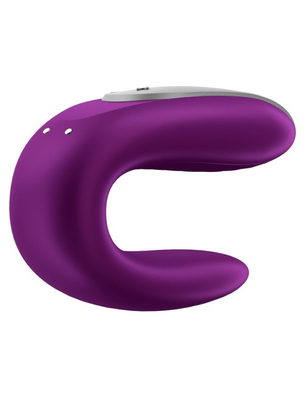 SATISFYER - DOUBLE FUN PARTNER VIBRADOR LILA