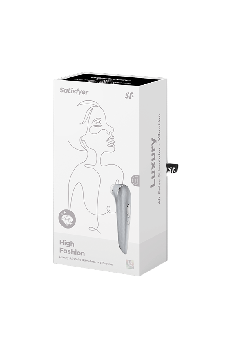SATISFYER - HIGH FASHION LUXURY ESTIMULACION ONDAS Y VIBRACION