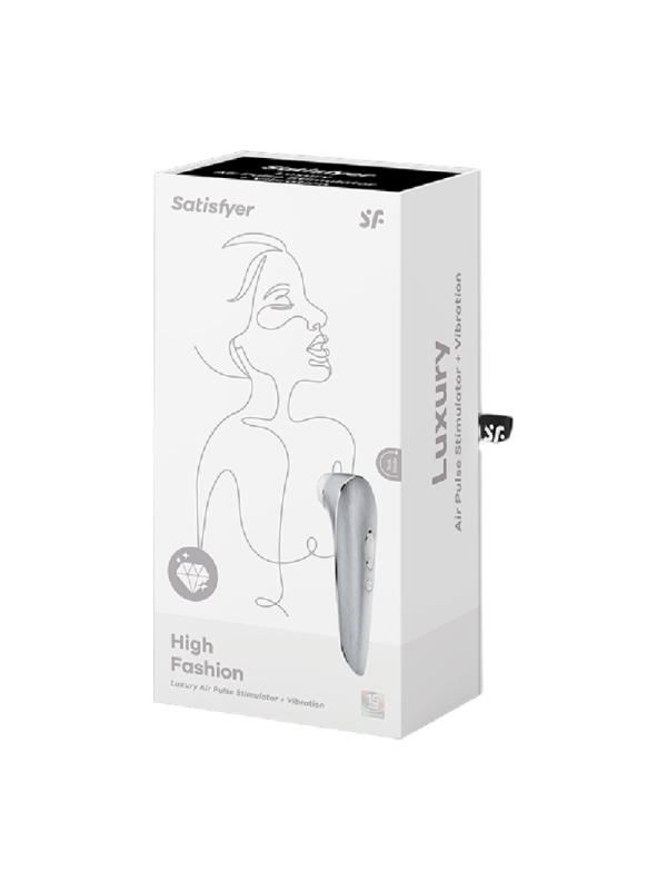 SATISFYER - HIGH FASHION LUXURY ESTIMULACION ONDAS Y VIBRACION