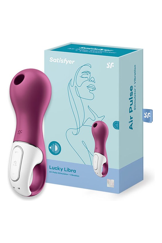SATISFYER - LUCKY LIBRA SUCCIONADOR Y VIBRADOR