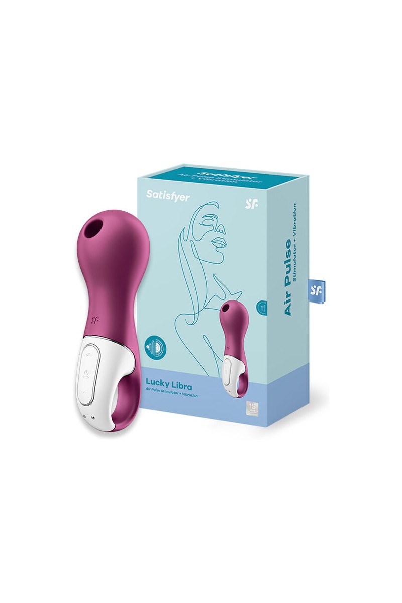 SATISFYER - LUCKY LIBRA SUCCIONADOR Y VIBRADOR