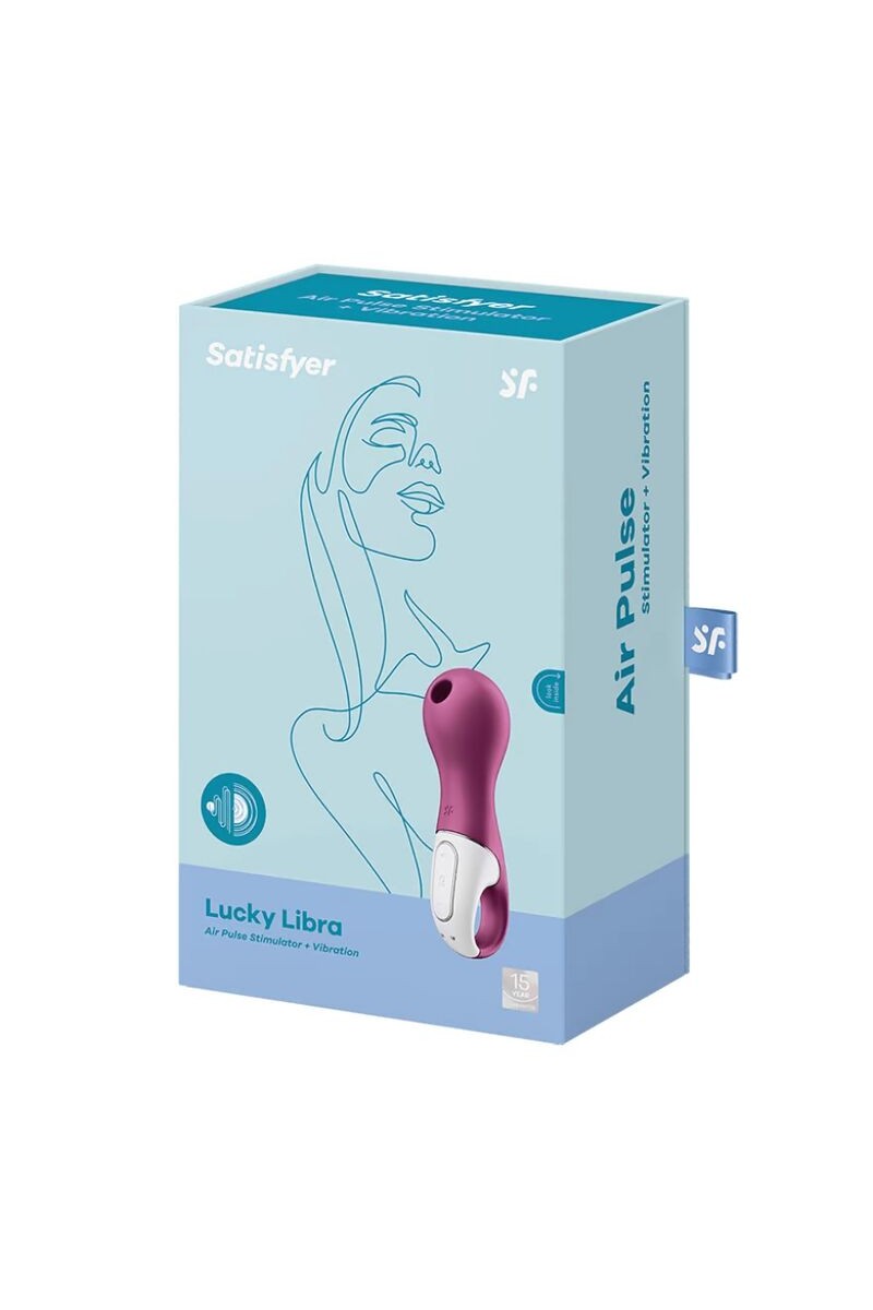 SATISFYER - LUCKY LIBRA SUCCIONADOR Y VIBRADOR