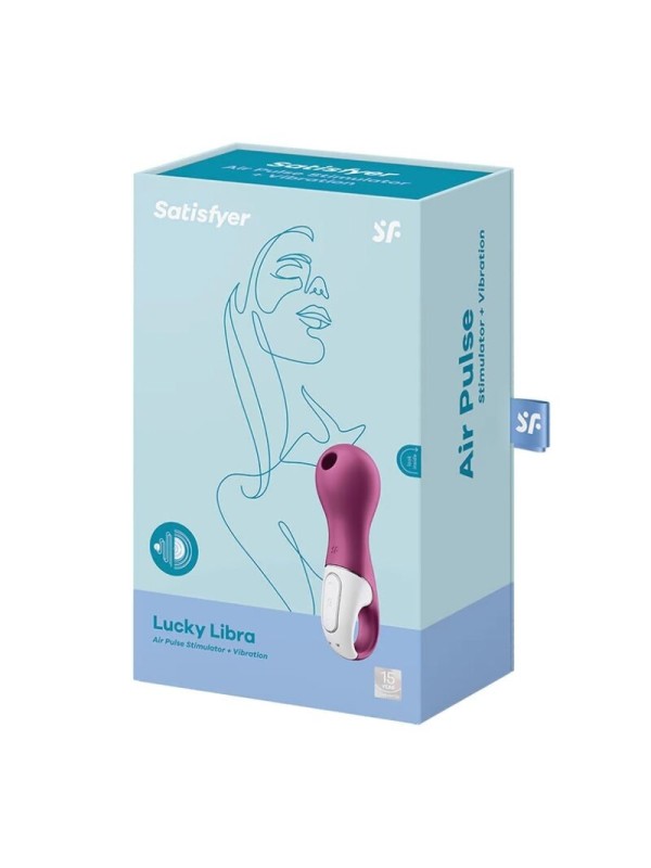 SATISFYER - LUCKY LIBRA SUCCIONADOR Y VIBRADOR