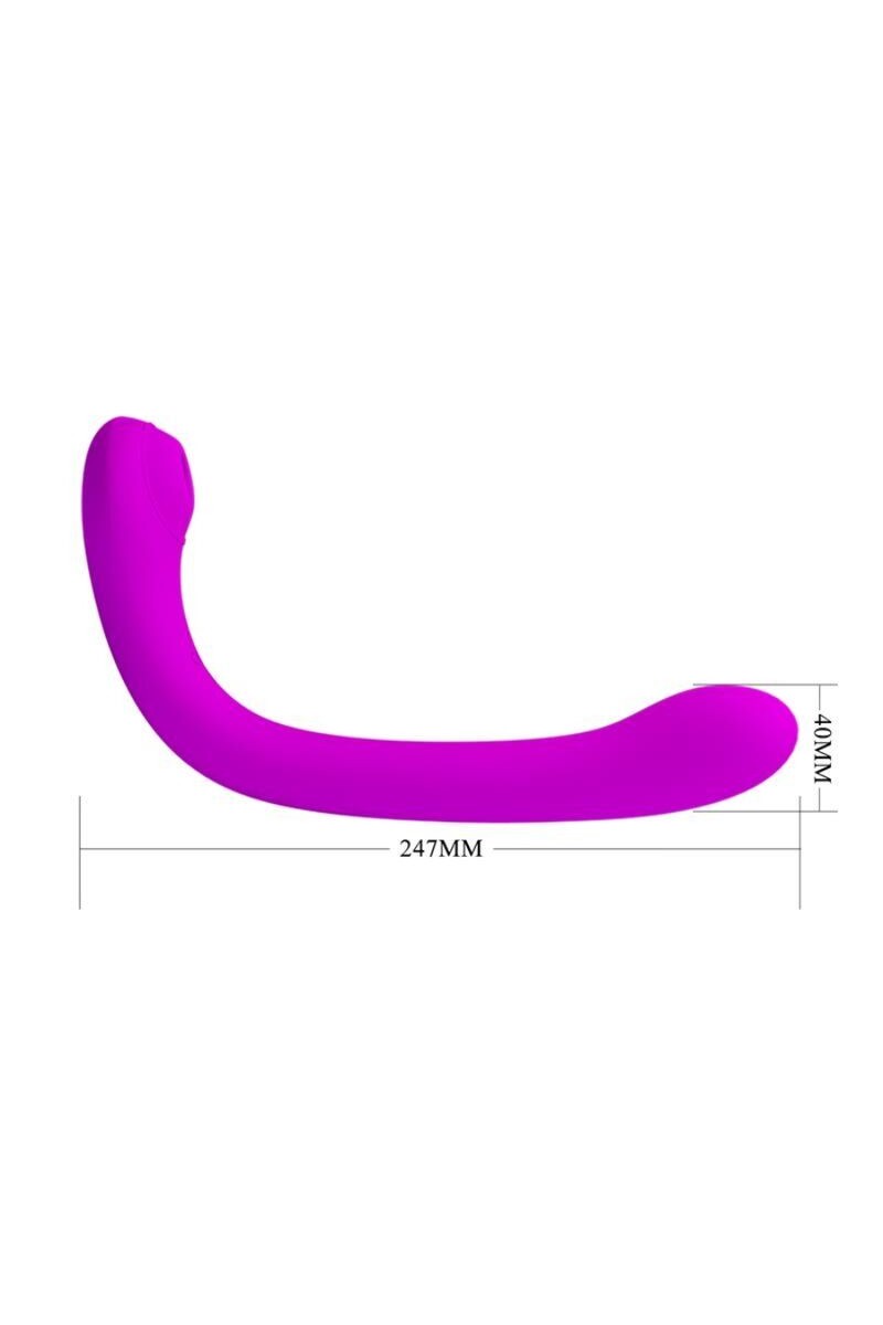 PRETTY LOVE - ALEX VIBRADOR Y SUCCIONADOR DE CLÍTORIS LILA