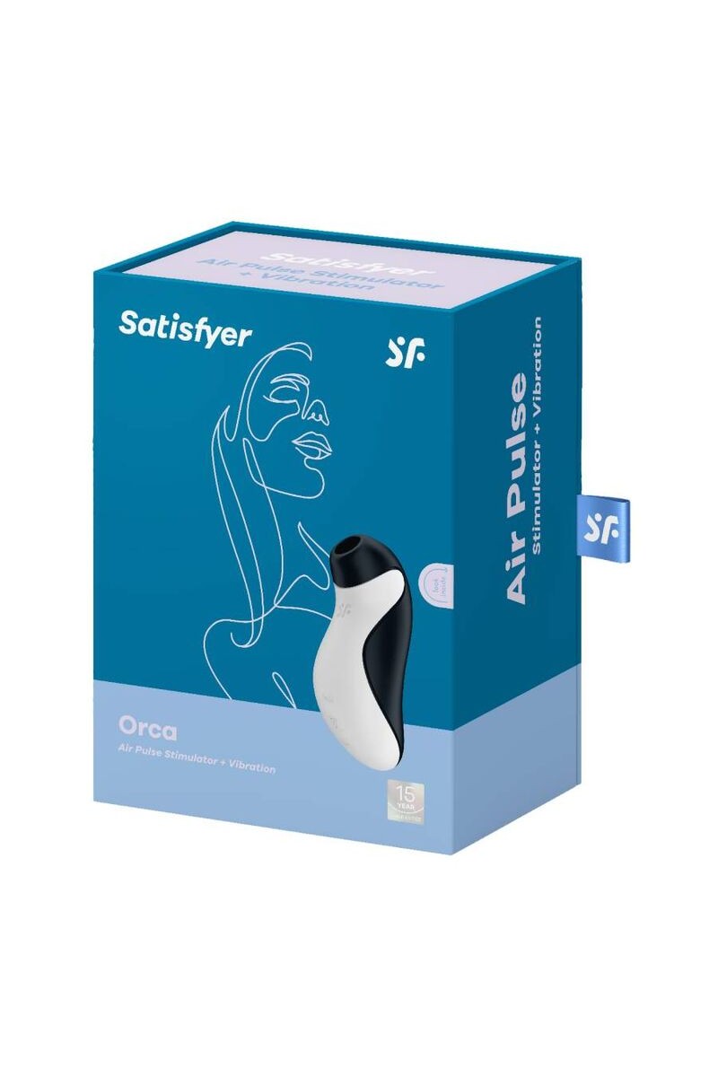 SATISFYER - ORCA AIR PULSE STIMULATOR + VIBRATION