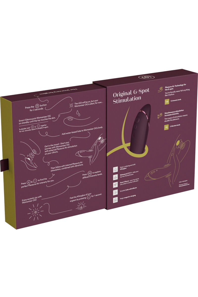 WOMANIZER - OG G-SPOT BERENJENA